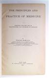 OSLER, WILLIAM, Sir.  The Principles and Practice of Medicine.  1892